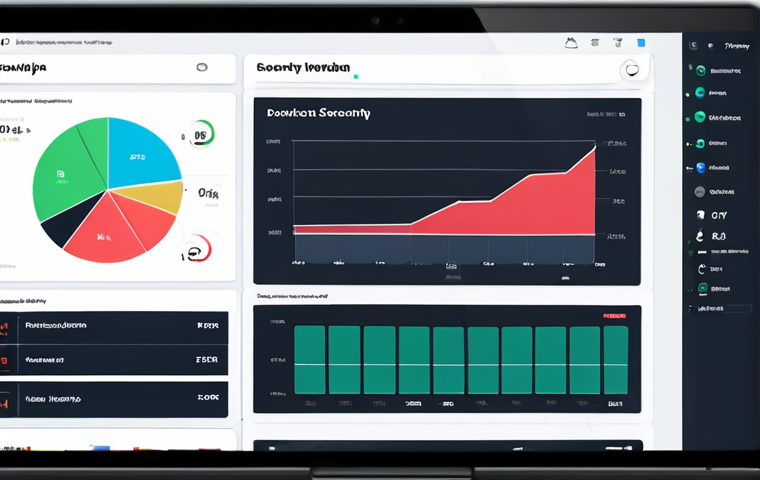 **

User-friendly dashboard for security monitoring. Visualize a clean, well-organized dashboard with charts, graphs, and easy-to-read data. Focus on clear visual hierarchy and prioritization of key security information.

**